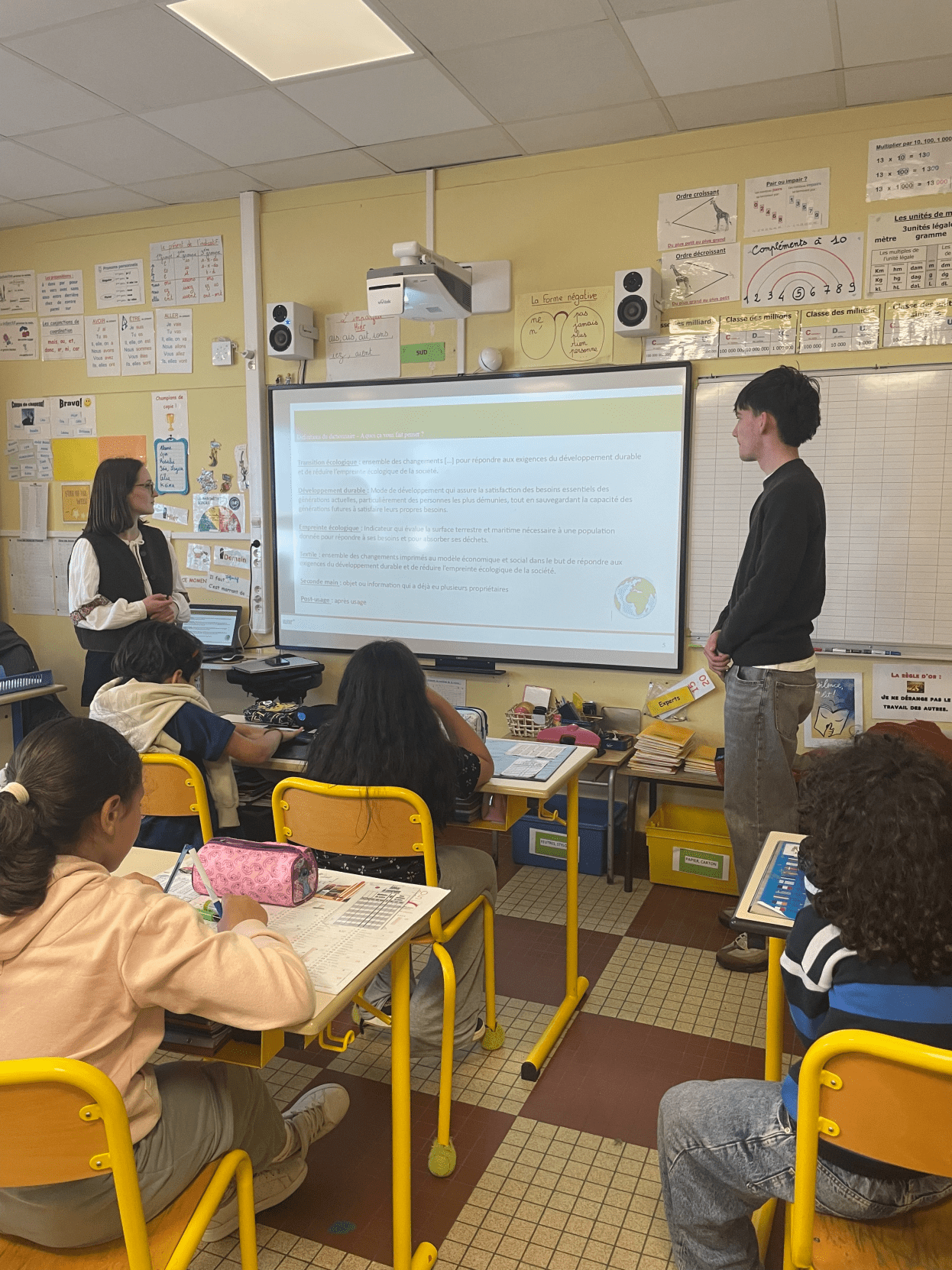 Sensibilisation à la transition écologique à l’école Liberté de Joué-lès-Tours