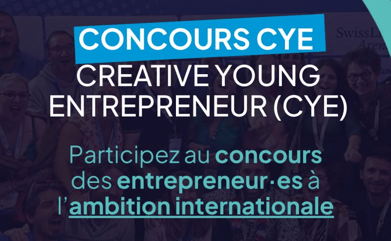 🚀 Appel à candidatures – Creative Young Entrepreneur (CYE) 2026 | JCE Tours 🚀