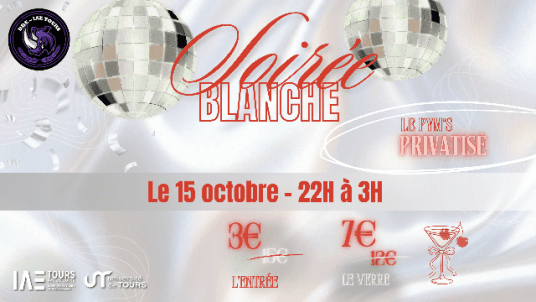 Soirée Blanche au PYM'S