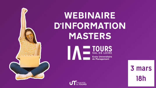 Webinaire d'information sur les masters