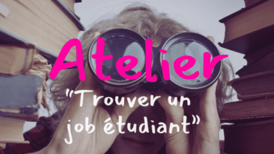Atelier Trouver un job étudiant