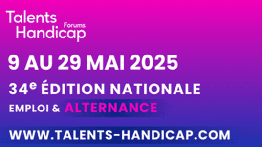 [EN LIGNE] Forum Talents handicap emploi & alternance
