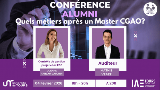 Conférence Alumni – Quels métiers après un Master CGAO ?