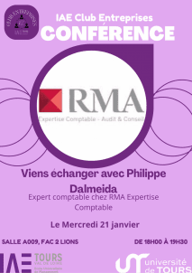 Conférence métier Expert-Comptable avec Philippe Dalmeida